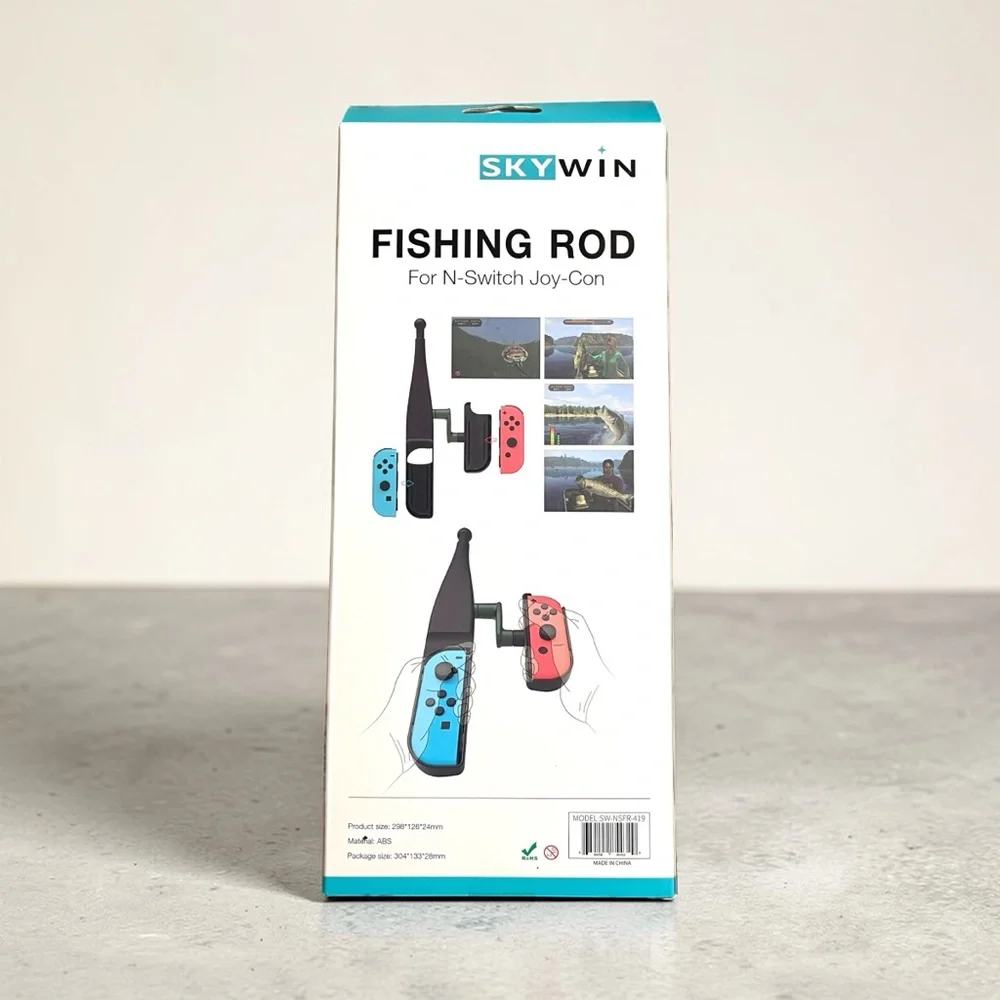 New Fishing Rod for Nintendo Switch Joy-Con